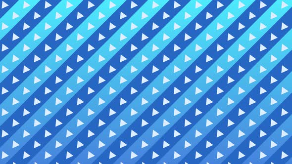 Bicolor Blue Geometric Pattern