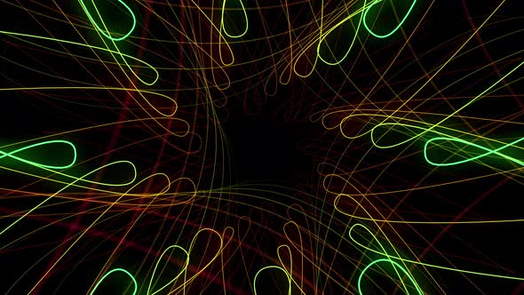 Green Neon Loop Tunel alt