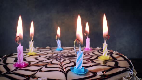 Candles on the Birthday Cake