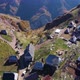 Aerial drone view of mountain village. Rural tourism and holidays. - VideoHive Item for Sale