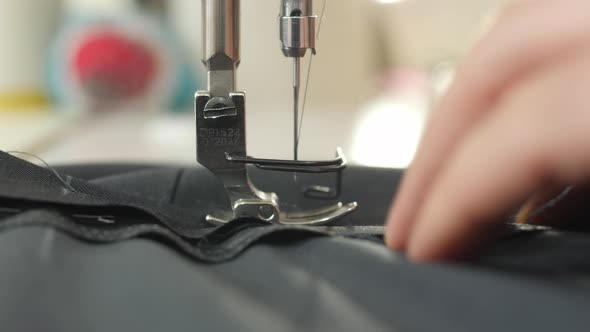 Sewing a zipper