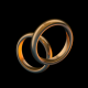 Flying Wedding Rings - VideoHive Item for Sale