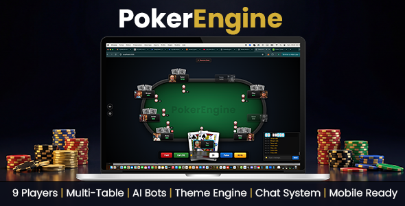 PokerEngine | Multiplayer Texas Holdem JavaScript Game