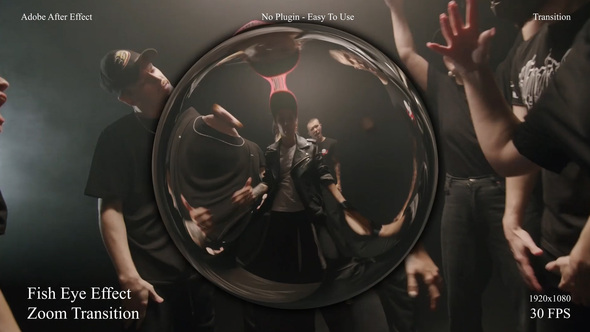 Fish Eyes Effect Zoom Transition