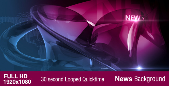 Looped News Background