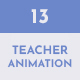Teacher Character Animation For Premiere Pro - VideoHive Item for Sale