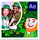 St Patricks day Stories and Banner - VideoHive Item for Sale