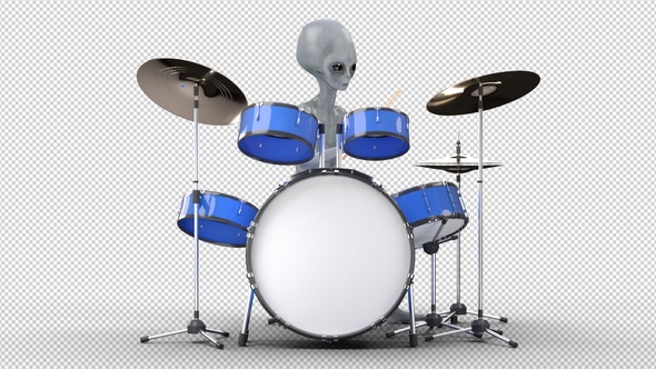 Alien Drummer alt