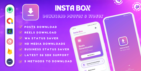 Insta Box – Instagram Reels & Posts Downloader
