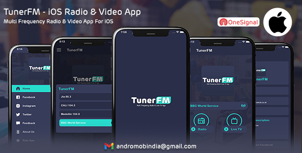TunerFM - iOS Radio & Live TV App (Multi Frequency)