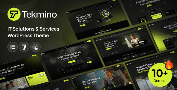 Tekmino - IT Solutions & Services WordPress Theme