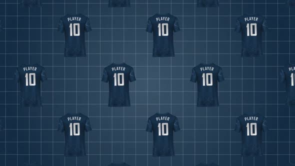 Football Jersey Number 10 Sport Background