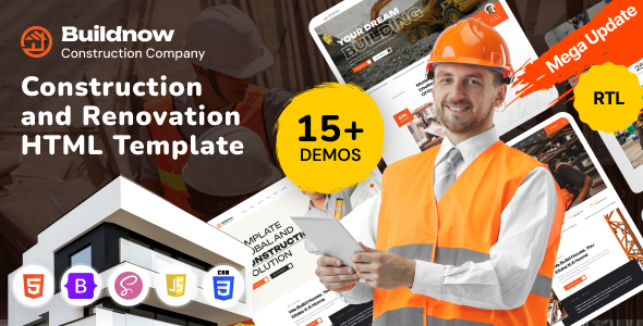Buildnow - Construction & Building HTML Template