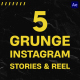 Grunge Instagram Stories - VideoHive Item for Sale