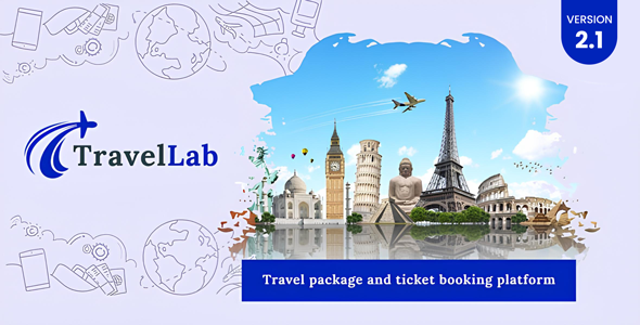 TravelLab - Travel Package & Ticket Booking Platform