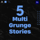 Multi Grunge Instagram Stories 2 Mogrt - VideoHive Item for Sale