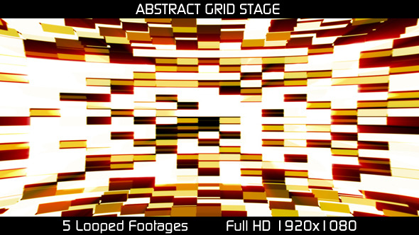 Abstract Grid Stage Pack (5 in 1)