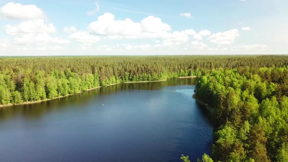 Beautiful Landscape Of Lake Kostovye 16