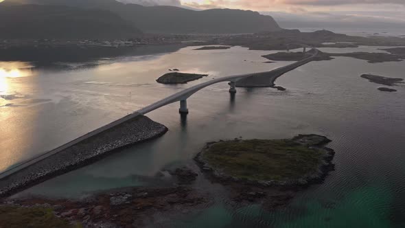 Norway Aerial Drone High View