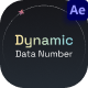 Dynamic Data Number and Statistic - VideoHive Item for Sale