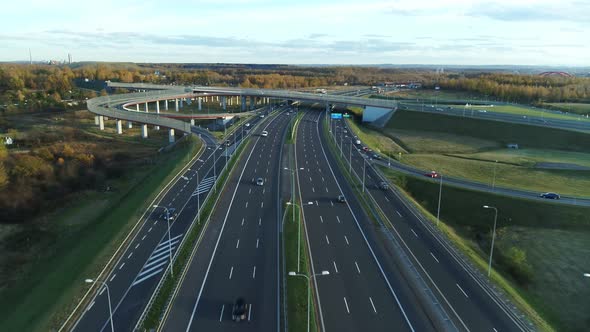 Highway During Sunset - Nature View