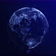digital hightech earth for wifi ,cloud technology.Global communication. - VideoHive Item for Sale