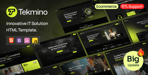 Tekmino - Innovative IT Solution HTML Template