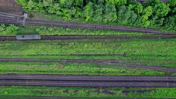 Cargo Railway Carriage