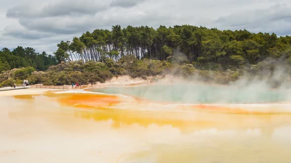 Champagne Pool, New Zealand