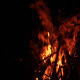 Night Campfire with Sparkles - VideoHive Item for Sale