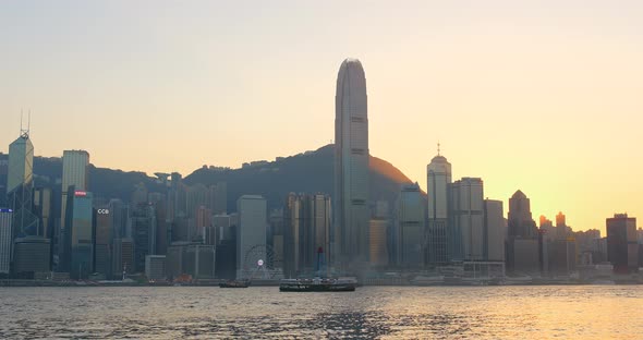 Hong Kong sunset