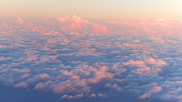 Above the Evening Clouds