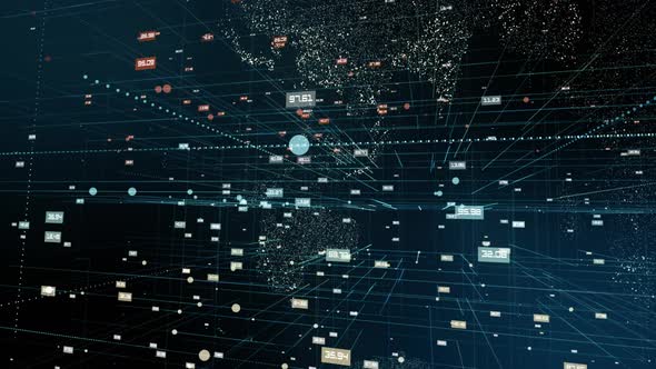 Digital Data Earth Distribution