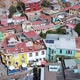 City on the hills, Colorful Houses, cottages (Valparaiso, Chile) aerial view - VideoHive Item for Sale