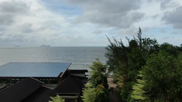 Prawn Fish Farm Aerial