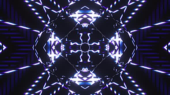 Blue Flash Light Lines Abstract Led Neon Vj Loop Animation Background alt