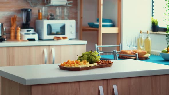 Close Up of Kitchen Table