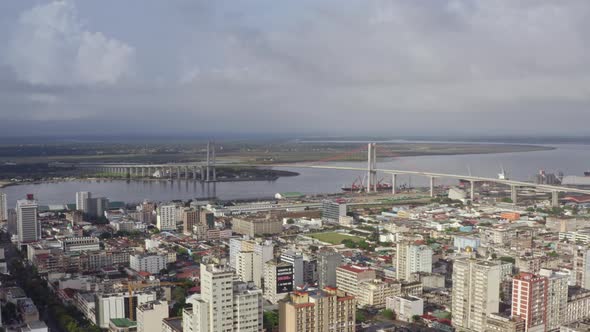 Aerial View Maputo Mozambique