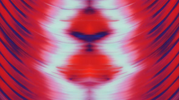 Liquid Abstractions Blue Red and White