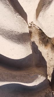 Cappadocia Landscape Aerial View