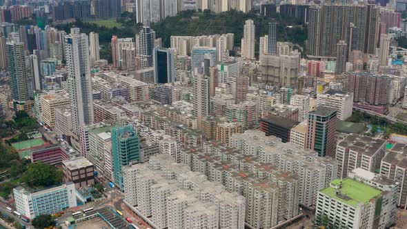 Hong Kong urban city