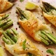 Baked Green Asparagus Wrapped in Puff Pastry - VideoHive Item for Sale