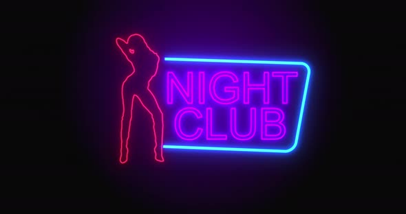 Night Club Neon Sign