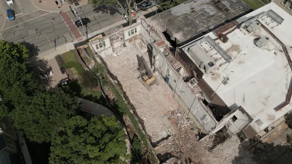 Urban Regeneration Demolition of a Building for New Construction