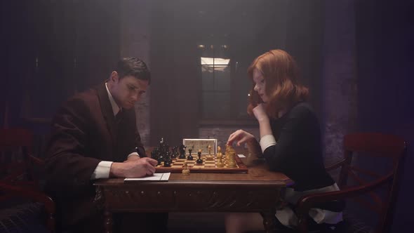 Two Chess Players