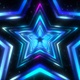 Neon Star Tunnel Background - VideoHive Item for Sale