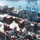 Seaport containers cranes ship (Valparaiso, Chile, Pacific ocean) - VideoHive Item for Sale