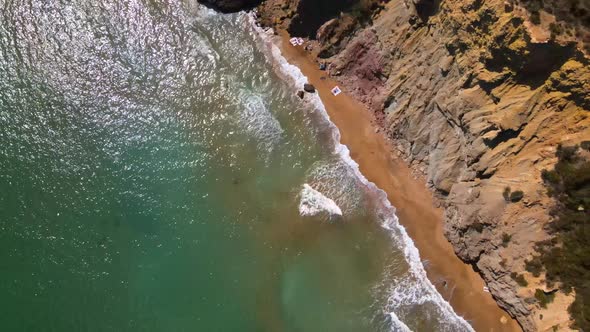 Aguas Blancas beach in Ibiza, Spain