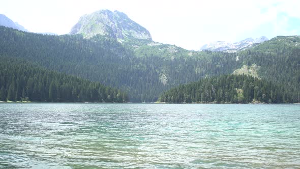 Black Lake in Durmitor National Park Montenegro