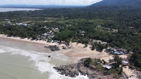 The Beaches at the most southern part of Borneo Island